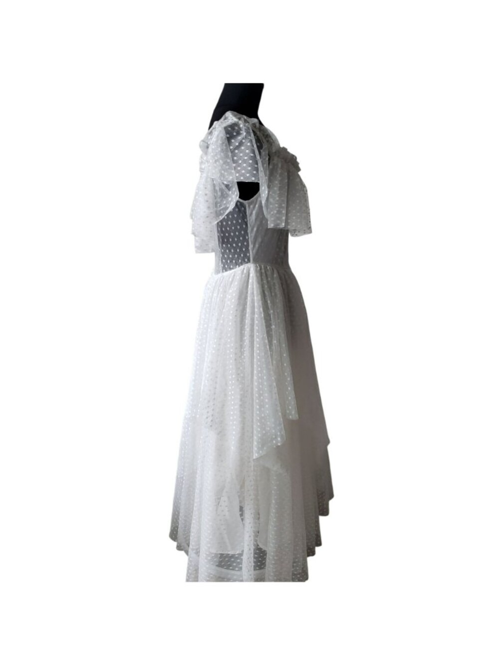 Loveshackfancy Faraway Fancy Noni Dress White Bridal Boho Wedding Dress 6 - Picture 4 of 16